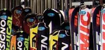 Skifahren im schönen Engadin.
